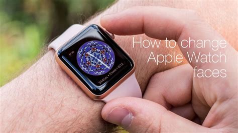 how to change watch face on apple